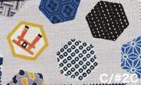 AP65102 Dobby Imprimé Japonais Frais (Rouleau)[Textile / Tissu] COSMO TEXTILE Images supplémentaires