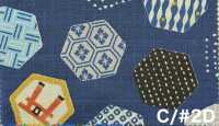 AP65102 Dobby Imprimé Japonais Frais (Rouleau)[Textile / Tissu] COSMO TEXTILE Images supplémentaires