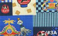 AP65102 Dobby Imprimé Japonais Frais (Rouleau)[Textile / Tissu] COSMO TEXTILE Images supplémentaires
