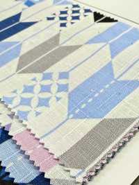 AP65102 Dobby Imprimé Japonais Frais (Rouleau)[Textile / Tissu] COSMO TEXTILE Images supplémentaires