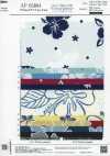AP65804 Fil à âme T/C imprimé fleurs tropicales (rouleau)