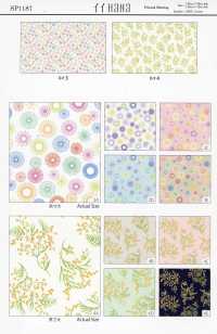 SP1187 Imprimé petites fleurs en tissus de toile (rouleau)[Textile / Tissu] COSMO TEXTILE Images supplémentaires