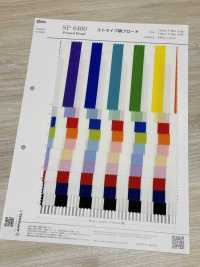 SP6400 Popeline imprimée rayée (rouleau)[Textile / Tissu] COSMO TEXTILE Images supplémentaires