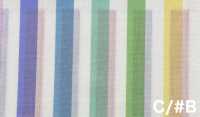 SP6400 Popeline imprimée rayée (rouleau)[Textile / Tissu] COSMO TEXTILE Images supplémentaires