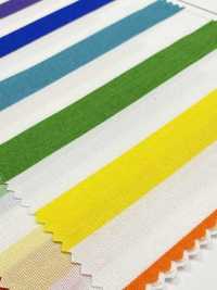 SP6400 Popeline imprimée rayée (rouleau)[Textile / Tissu] COSMO TEXTILE Images supplémentaires