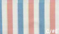 SP6400 Popeline imprimée rayée (rouleau)[Textile / Tissu] COSMO TEXTILE Images supplémentaires