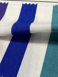 SP6400 Popeline imprimée rayée (rouleau)[Textile / Tissu] COSMO TEXTILE Images supplémentaires