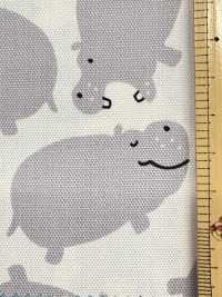 SP6513 Oxford à imprimé animal Gyu Gyu (rouleau)[Textiles / Tissus] COSMO TEXTILE Images supplémentaires