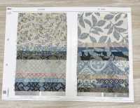 SP6580 Motif floral surteint en tissus de toile (rouleau)[Textiles / Tissus] COSMO TEXTILE Images supplémentaires