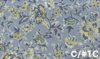 SP6580 Motif floral surteint en tissus de toile (rouleau)[Textiles / Tissus] COSMO TEXTILE Images supplémentaires
