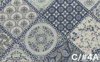SP6580 Motif floral surteint en tissus de toile (rouleau)[Textiles / Tissus] COSMO TEXTILE Images supplémentaires