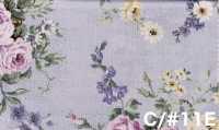 RU2530 RURU BOUQUET Imprimé couronne de roses tissus de toile (rouleau)[Textiles / Tissus] COSMO TEXTILE Images supplémentaires