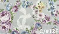 RU2530 RURU BOUQUET Imprimé couronne de roses tissus de toile (rouleau)[Textiles / Tissus] COSMO TEXTILE Images supplémentaires