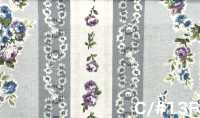 RU2530 RURU BOUQUET Imprimé couronne de roses tissus de toile (rouleau)[Textiles / Tissus] COSMO TEXTILE Images supplémentaires