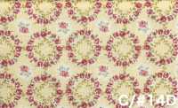 RU2530 RURU BOUQUET Imprimé couronne de roses tissus de toile (rouleau)[Textiles / Tissus] COSMO TEXTILE Images supplémentaires