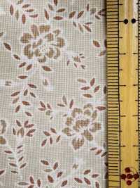 RU2530 RURU BOUQUET Imprimé couronne de roses tissus de toile (rouleau)[Textiles / Tissus] COSMO TEXTILE Images supplémentaires