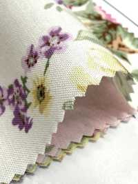 RU2530 RURU BOUQUET Imprimé couronne de roses tissus de toile (rouleau)[Textiles / Tissus] COSMO TEXTILE Images supplémentaires