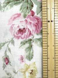 RU2530 RURU BOUQUET Imprimé couronne de roses tissus de toile (rouleau)[Textiles / Tissus] COSMO TEXTILE Images supplémentaires