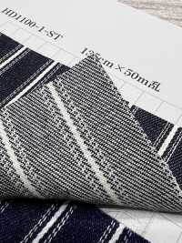 HD1100-1-ST Denim En Coton 9 Oz[Textile / Tissu] Yoshiwa Textile Images supplémentaires