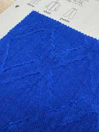 BF3615 Jacquard coupé teint en fil coton-lin (losange)[Textile / Tissu] KOYAMA Images supplémentaires