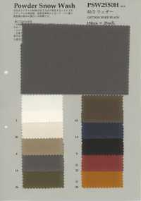 PSW2550H Tissu anti-intempéries 40/2[Textile / Tissu] KOYAMA Images supplémentaires