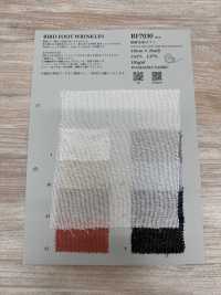 BF7030 Armure leno en coton-lin teint en fil[Textile / Tissu] KOYAMA Images supplémentaires
