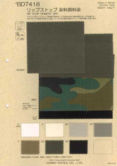 Impression pigment camouflage Ripstop