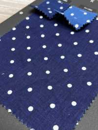 CF-IDGPT3 Coton Lin Indigo décharge[Textile / Tissu] HOKKOH Images supplémentaires
