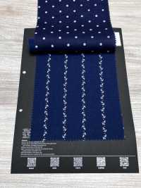 CF-IDGPT3 Coton Lin Indigo décharge[Textile / Tissu] HOKKOH Images supplémentaires
