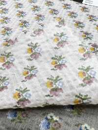 5026-1375-2 80 Batiste Fleur Pixel Vague Miracle[Textile / Tissu] HOKKOH Images supplémentaires