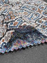 5026-1375-6 80 batiste motif cachemire Vague miracle[Textile / Tissu] HOKKOH Images supplémentaires