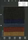 5027-300-1 Tissu flammé vintage à noppes délavées