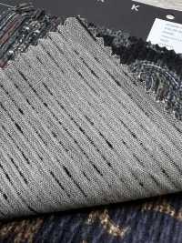 5025-1373-1 Velours côtelé dobby coton-rayonne motif paisley[Textile / Tissu] HOKKOH Images supplémentaires