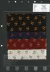 5025-1340-1 Tissu bandana à petites fleurs parsemées