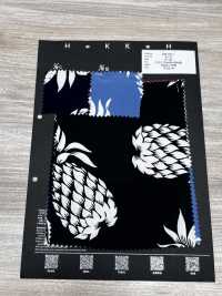 305-331-1 Fujiette Impression décharge ananas[Textile / Tissu] HOKKOH Images supplémentaires