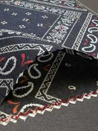 5026-310-1 Clip De Bretelle Bandana Cross-Off, Motif Bandana Multicolore[Textile / Tissu] HOKKOH Images supplémentaires