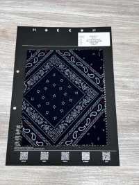 5026-310-1 Clip De Bretelle Bandana Cross-Off, Motif Bandana Multicolore[Textile / Tissu] HOKKOH Images supplémentaires