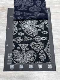 5026-1330-1 Tissu Bandana Imprimé Décharge Trump Paisley[Textile / Tissu] HOKKOH Images supplémentaires