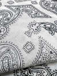 5026-1330-1 Tissu Bandana Imprimé Décharge Trump Paisley[Textile / Tissu] HOKKOH Images supplémentaires