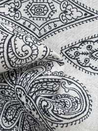 5026-1330-1 Tissu Bandana Imprimé Décharge Trump Paisley[Textile / Tissu] HOKKOH Images supplémentaires
