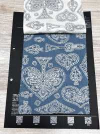 5026-1330-1 Tissu Bandana Imprimé Décharge Trump Paisley[Textile / Tissu] HOKKOH Images supplémentaires