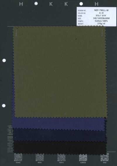 NEP-TWILL-M Drill à Néps De Chaîne