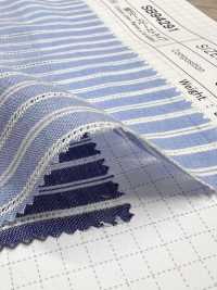 SB94291 Rayure Dobby Coton Et Ramie[Textile / Tissu] SHIBAYA Images supplémentaires