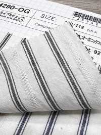 SB94290-OG Panama Rayé Et à Carreaux[Textile / Tissu] SHIBAYA Images supplémentaires