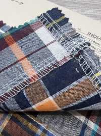 INDIA-2158 Patchwork Madras[Textiles / Tissus] Arinobe Shoten Images supplémentaires