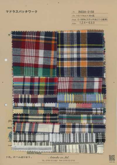 INDIA-2158 Patchwork Madras