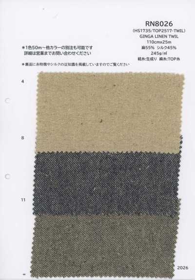 RN8026 GINGA LIN TWIL