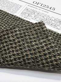 OFI2545 Pied-de-poule texturé en lin et laine[Textile / Tissu] Oharayaseni Images supplémentaires