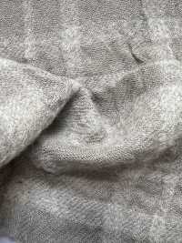 OFI2480 Carreaux ombre froncés en coton et laine[Textiles / Tissus] Oharayaseni Images supplémentaires