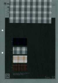 1051701 Seersucker T/C Teint En Fil, Chaîne Uniquement, à Armure Ouverte[Textile / Tissu] Takisada Images supplémentaires